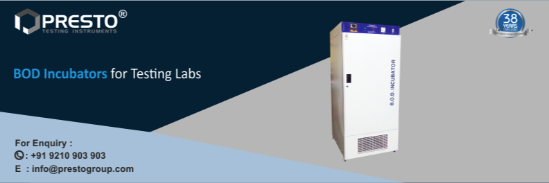 BOD Incubators for Testing Labs